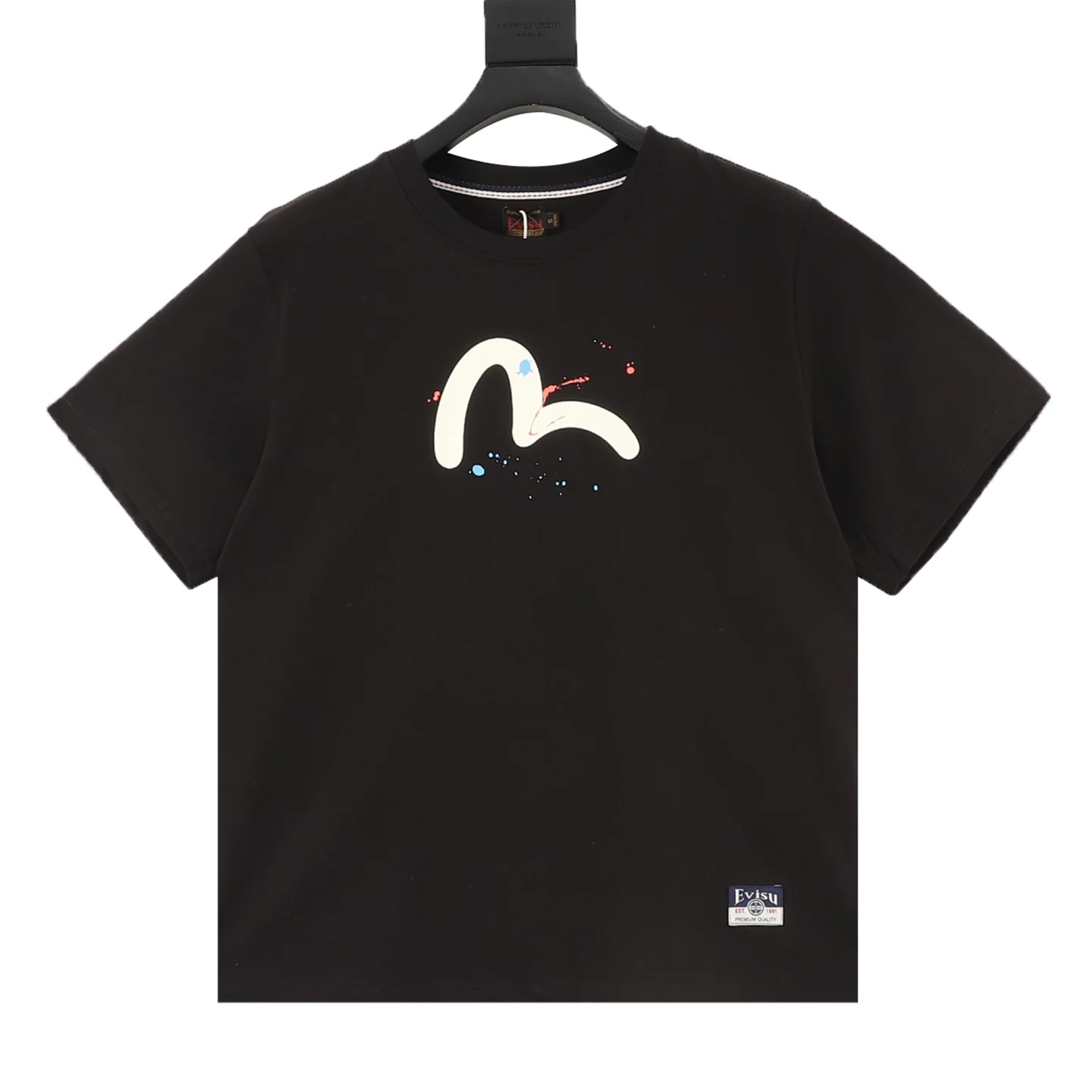EVISU T-shirts & Vests Cotton (Black-White-Blue-Red) S-XXL 110202606040225_79