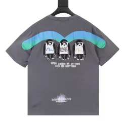 Alternative view of EVISU T-shirts & Vests Cotton (Gray-Black-White-Blue) S-XXL 110202606040227_79