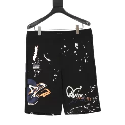 EVISU Trousers & Shorts (Black-White-Blue-Orange) S-XXL 150202606040229_89