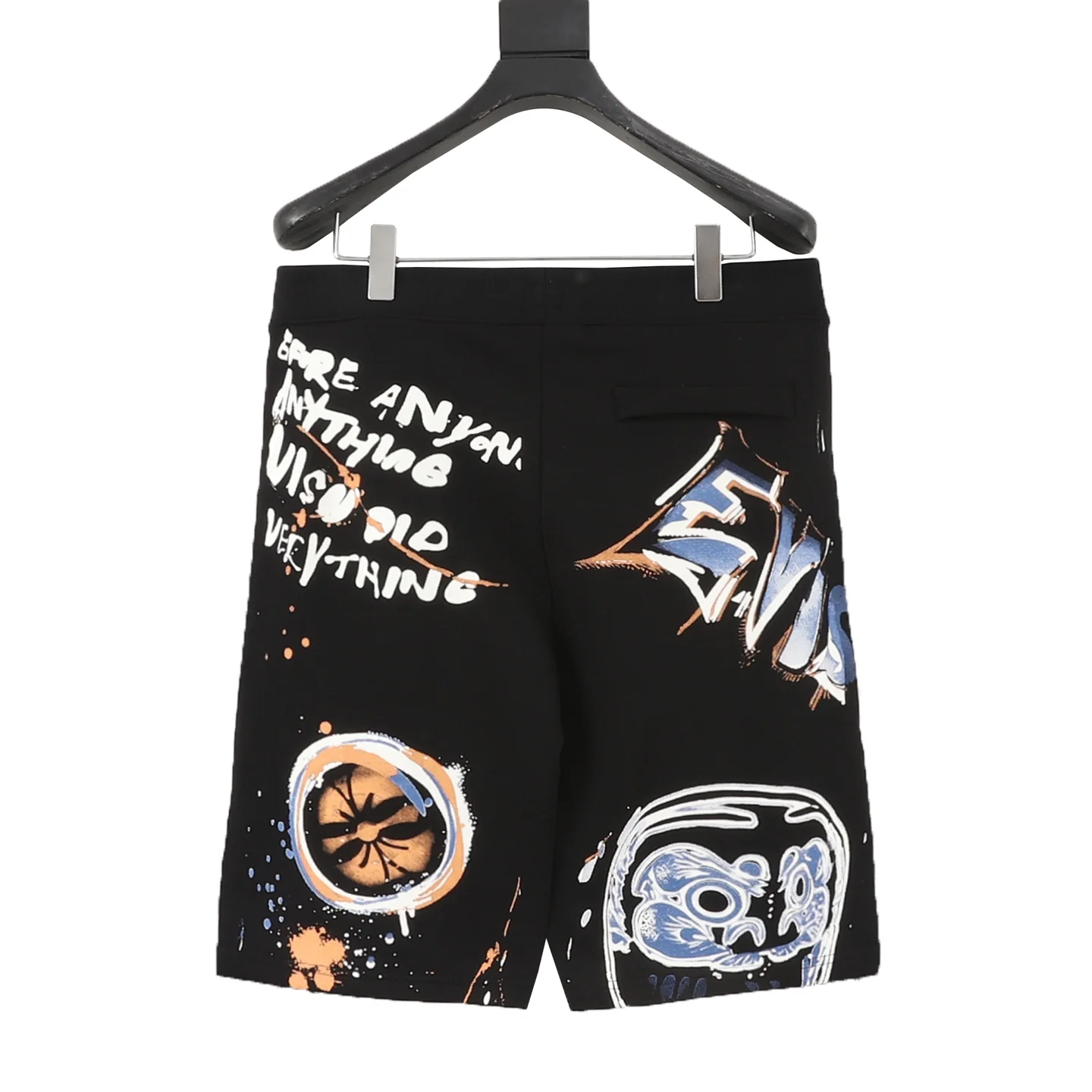 Alternative view of EVISU Trousers & Shorts (Black-White-Blue-Orange) S-XXL 150202606040229_89