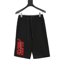 EVISU Trousers & Shorts Cotton (Black-Red) S-XXL 150202606040228_89