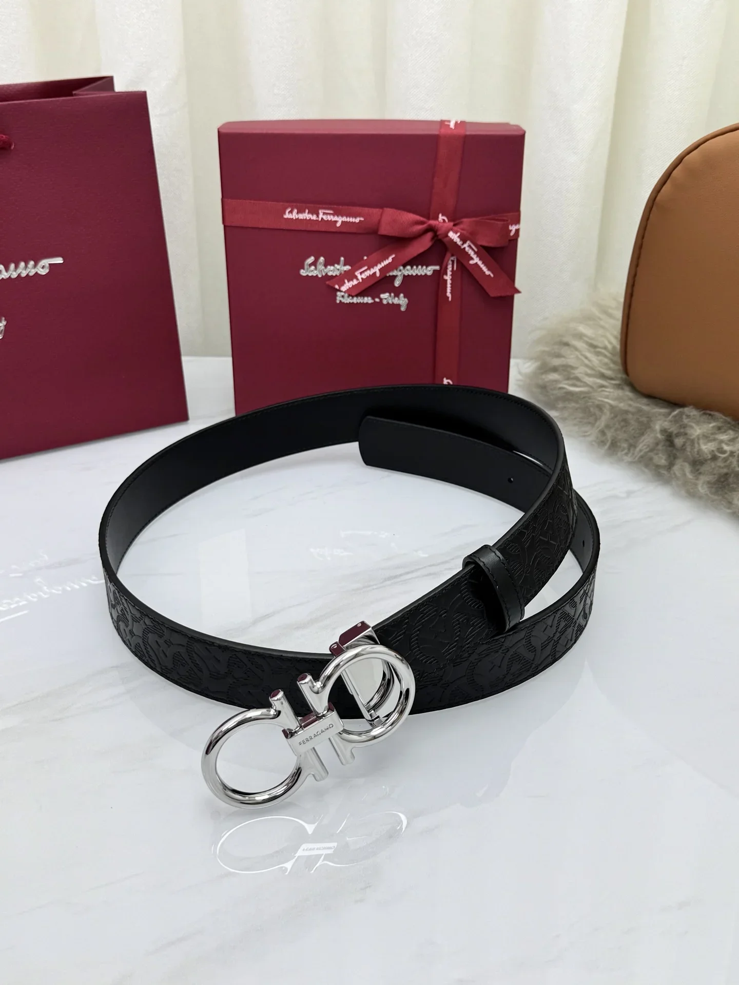 FERRAGAMO Belts Unisex 160202606030068_79 - Image 2