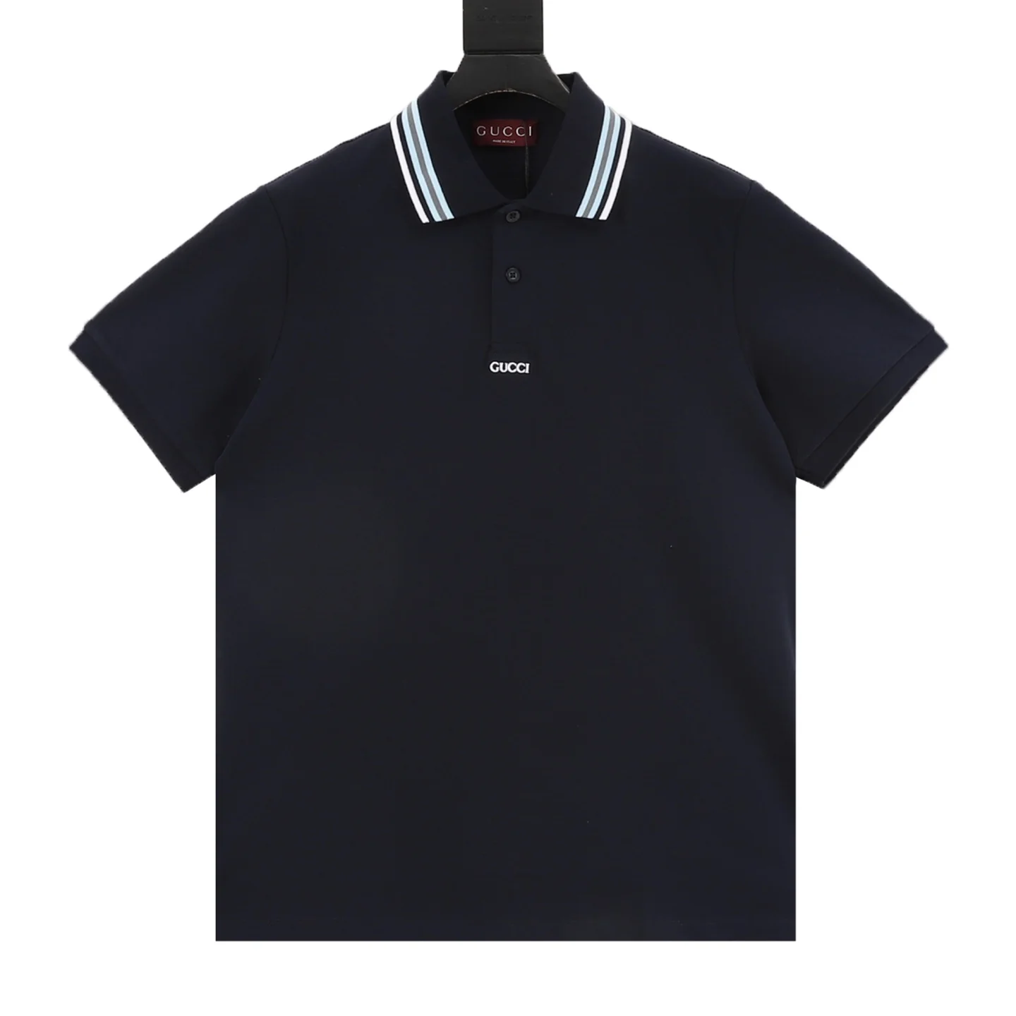 GUCCI Shirts & Polos Cotton (Navy-White-Blue) M-XXL 140202606040657_89