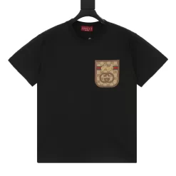 GUCCI T-shirts & Vests Cotton (Black-Brown-Red-Green) XS-L 120202606040351_79