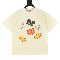 GUCCI T-shirts & Vests Cotton (Cream-Black-Red-Yellow) S-XL 110202606040599_79