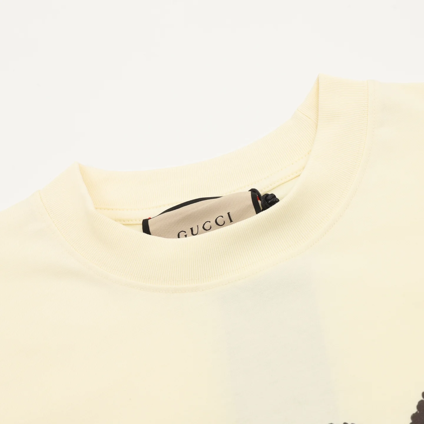 GUCCI T-shirts & Vests Cotton (Cream-Brown-Multi) S-XL 110202606040606_79 - Image 4