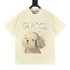 GUCCI T-shirts & Vests Cotton (Cream) S-XL 110202606040604_79