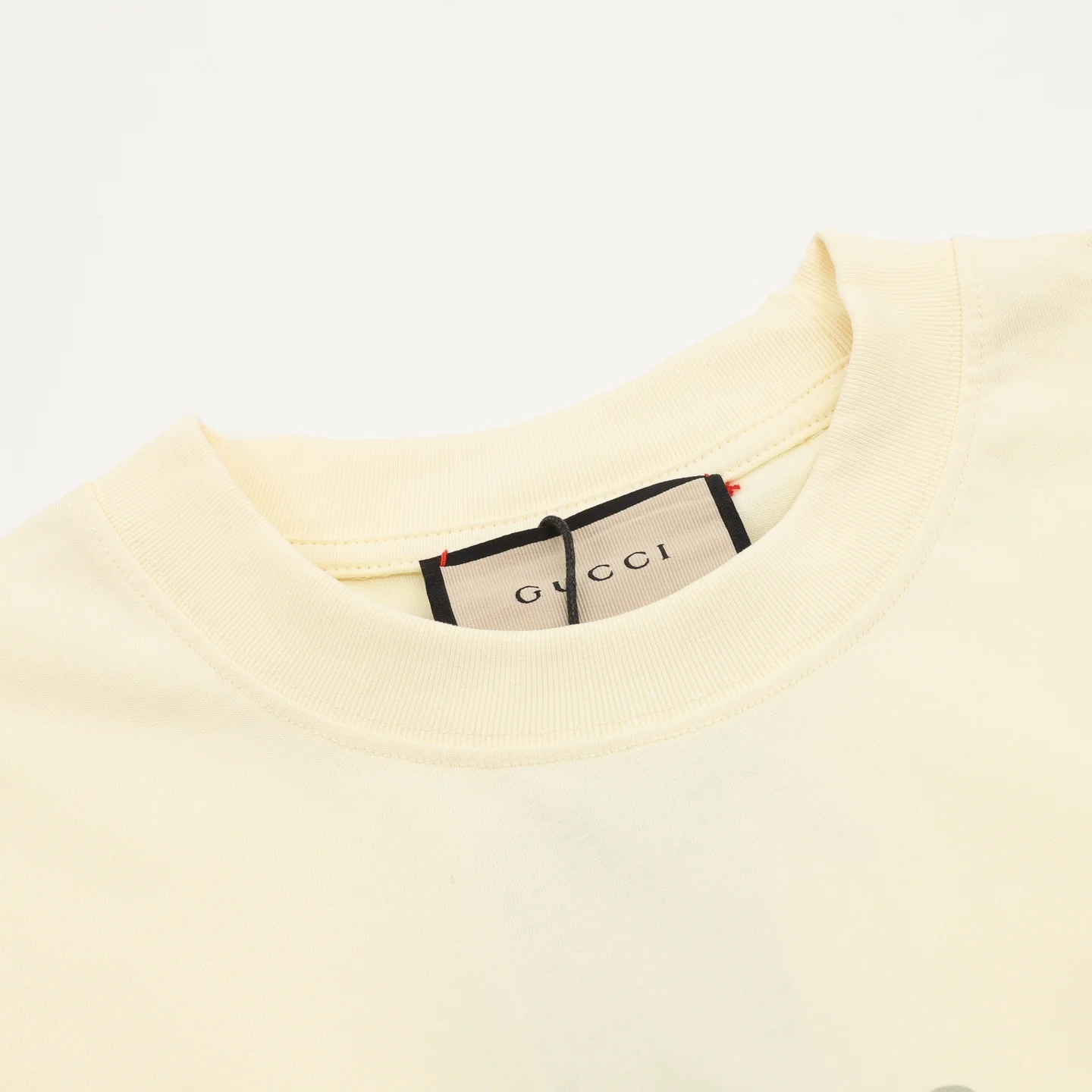 GUCCI T-shirts & Vests Cotton (Cream) S-XL 110202606040604_79 - Image 4