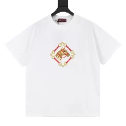 GUCCI T-shirts & Vests Cotton (White-Red-Gold-Brown) S-XL 120202606040382_79