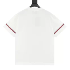 Alternative view of GUCCI T-shirts & Vests Cotton (White-Red-Green) XS-XL 120202606040364_79