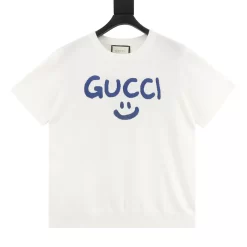GUCCI T-shirts & Vests Knit (White-Blue) S-XL 140202606040782_89