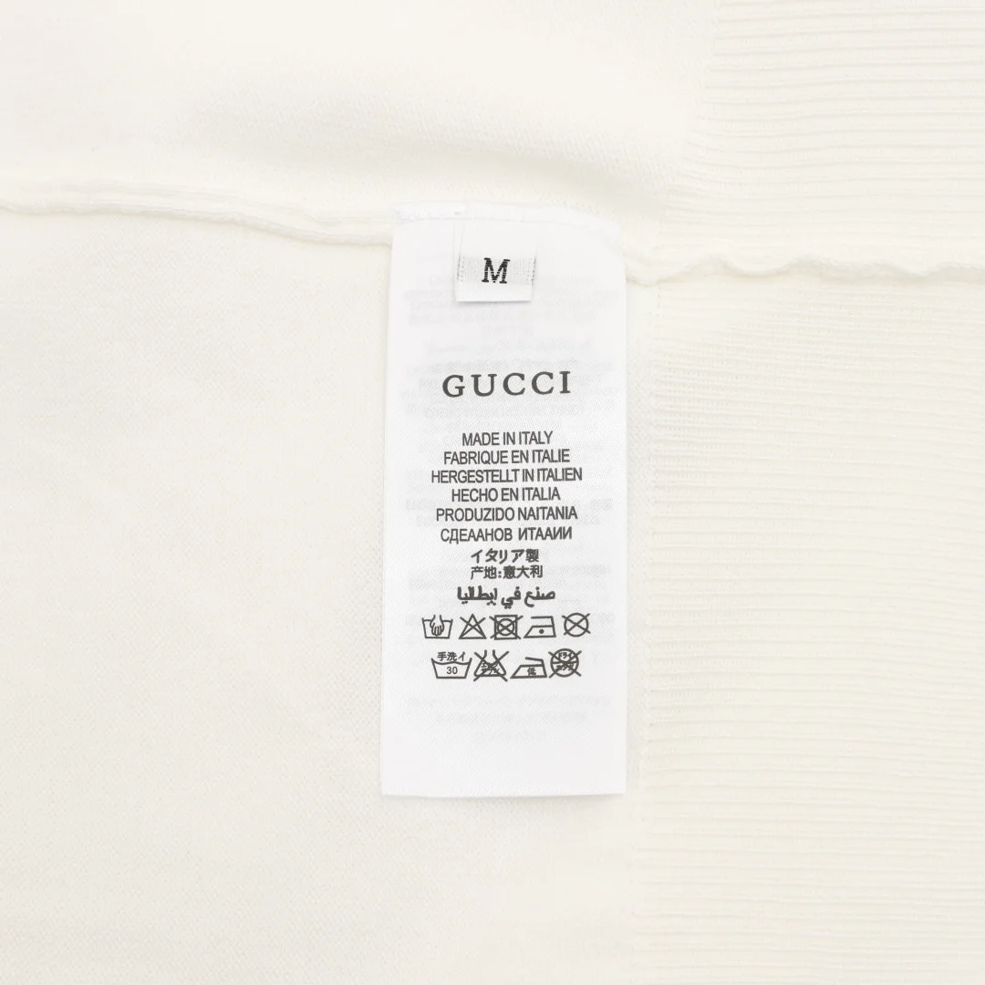 GUCCI T-shirts & Vests Knit (White-Blue) S-XL 140202606040782_89 - Image 9