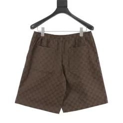 Alternative view of GUCCI Trousers & Shorts Cotton (Brown) 44-50 180202606040570_99