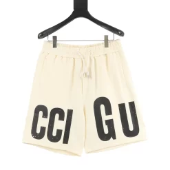 GUCCI Trousers & Shorts Cotton (Cream-Black) S-XL 140202606040518_89