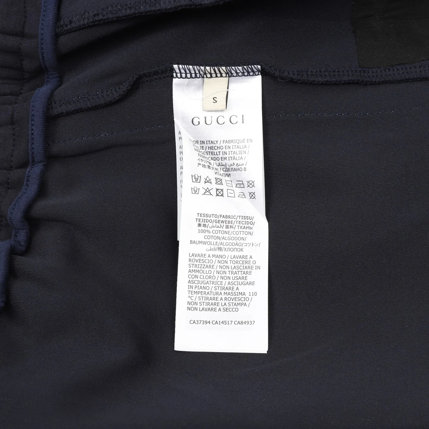 GUCCI Trousers & Shorts Cotton (Navy-White) XS-L 140202606040416_89 - Image 9