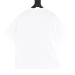 Alternative view of HERMES T-shirts & Vests Cotton (White-Gray-Blue) S-XL 120202606040489_79