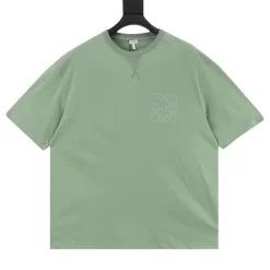 LOEWE T-shirts & Vests Cotton (Green) S-XL 120202606040388_79