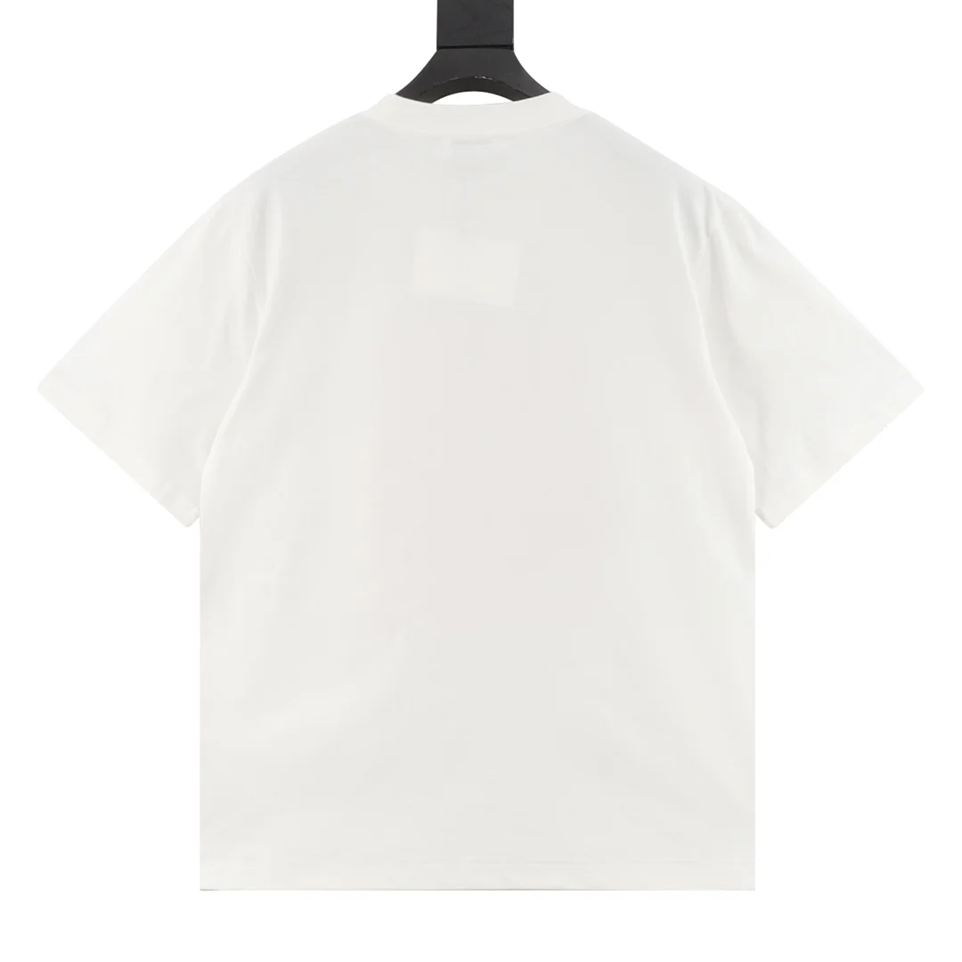 LOEWE T-shirts & Vests Cotton (White-Pink) S-XL 120202606040684_79 - Image 2