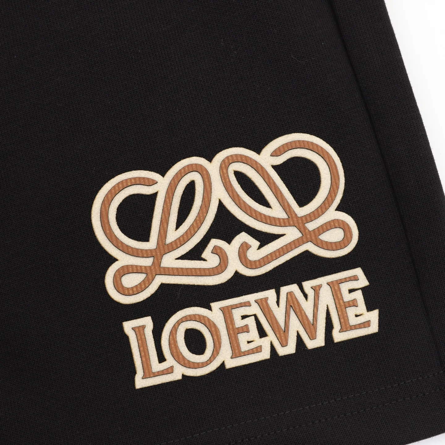 LOEWE Trousers & Shorts Cotton (Black-Brown) M-XXL 140202606040425_89 - Image 4