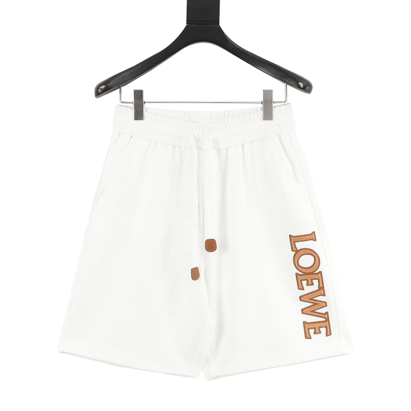 LOEWE Trousers & Shorts Cotton (White-Brown) M-XXL 140202606040494_89