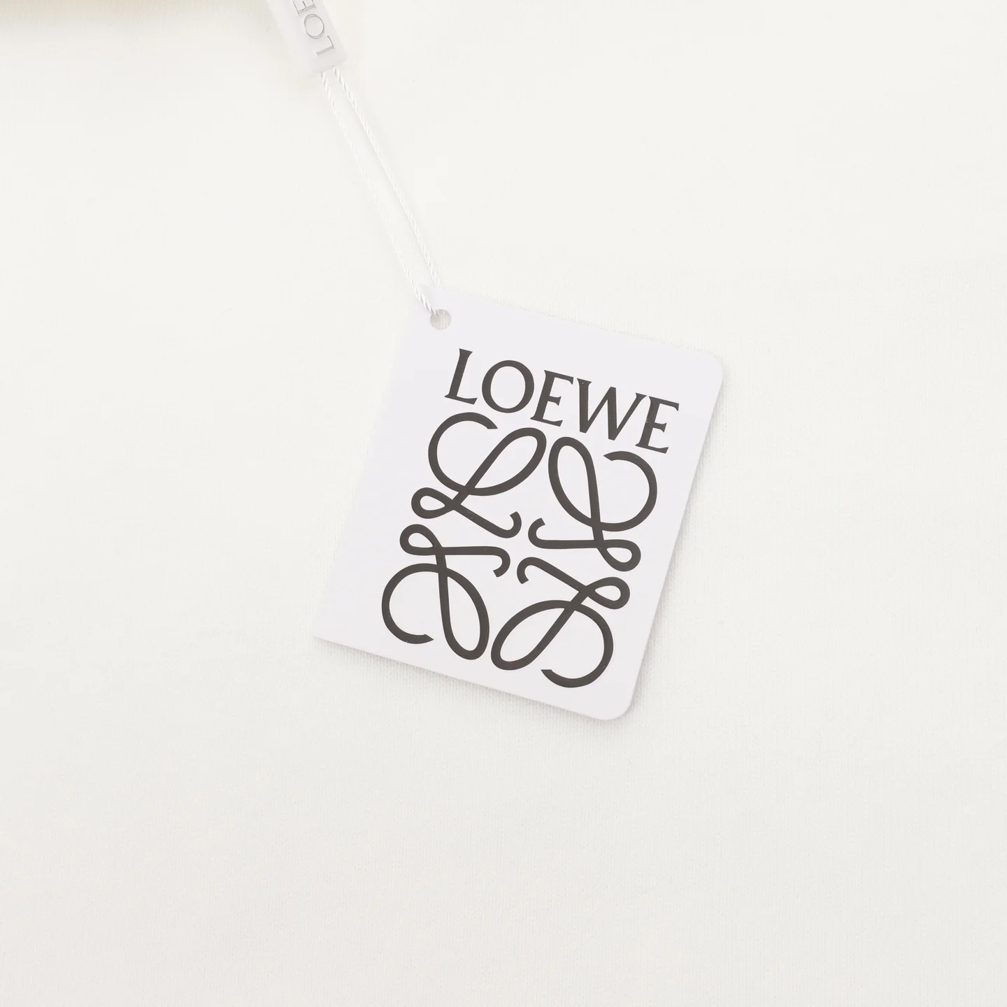LOEWE Trousers & Shorts Cotton (White-Brown) M-XXL 140202606040494_89 - Image 7