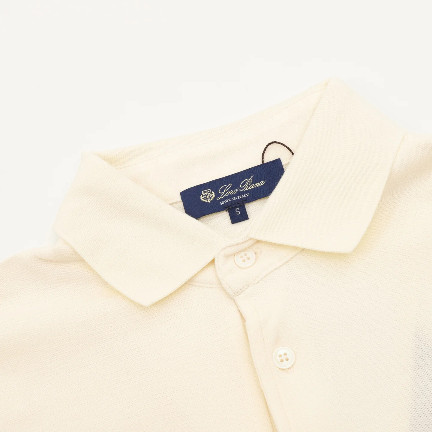 LORO PIANA Shirts & Polos Cotton (Cream) S-XL 140202606040698_89 - Image 3