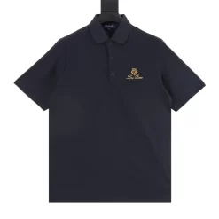 LORO PIANA Shirts & Polos Cotton (Navy-Gold) S-XL 140202606040699_89