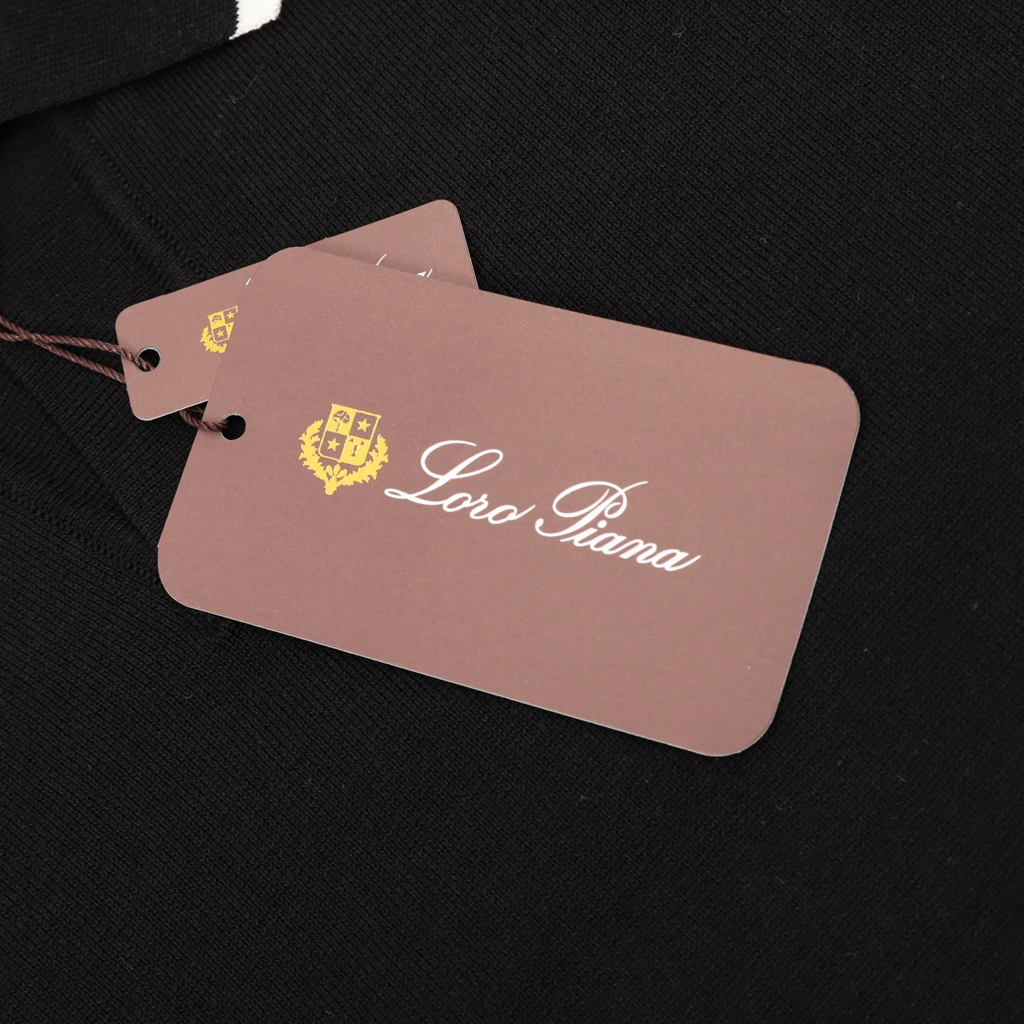 LORO PIANA Shirts & Polos Knit (Black-White) S-XL 160202606040337_89 - Image 4