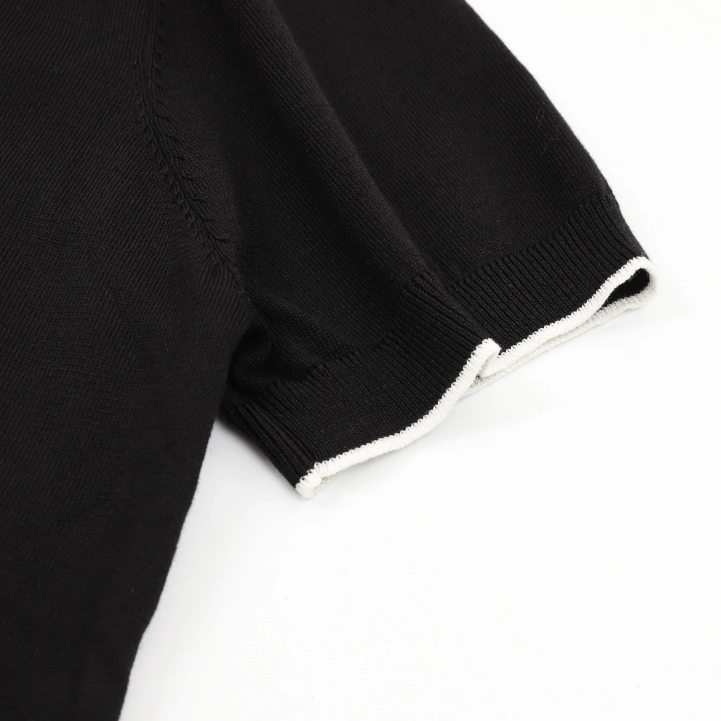 LORO PIANA Shirts & Polos Knit (Black-White) S-XL 160202606040337_89 - Image 5