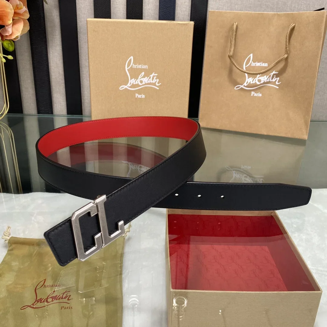 LOUBOUTIN Belts Men 200202606030110_89 - Image 3
