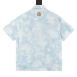 Alternative view of LV Shirts & Polos Cotton (Blue-White) S-XL 190202606040719_99