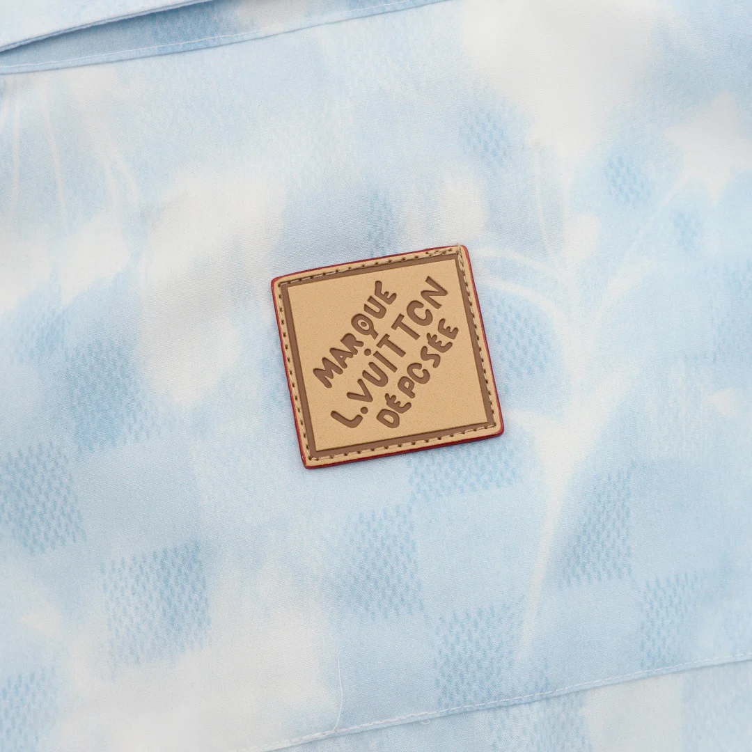 LV Shirts & Polos Cotton (Blue-White) S-XL 190202606040719_99 - Image 8