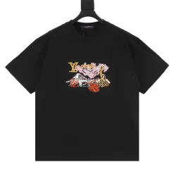 LV T-shirts & Vests Cotton (Black-Pink-Red-Gold-White) S-XL 120202606040626_79