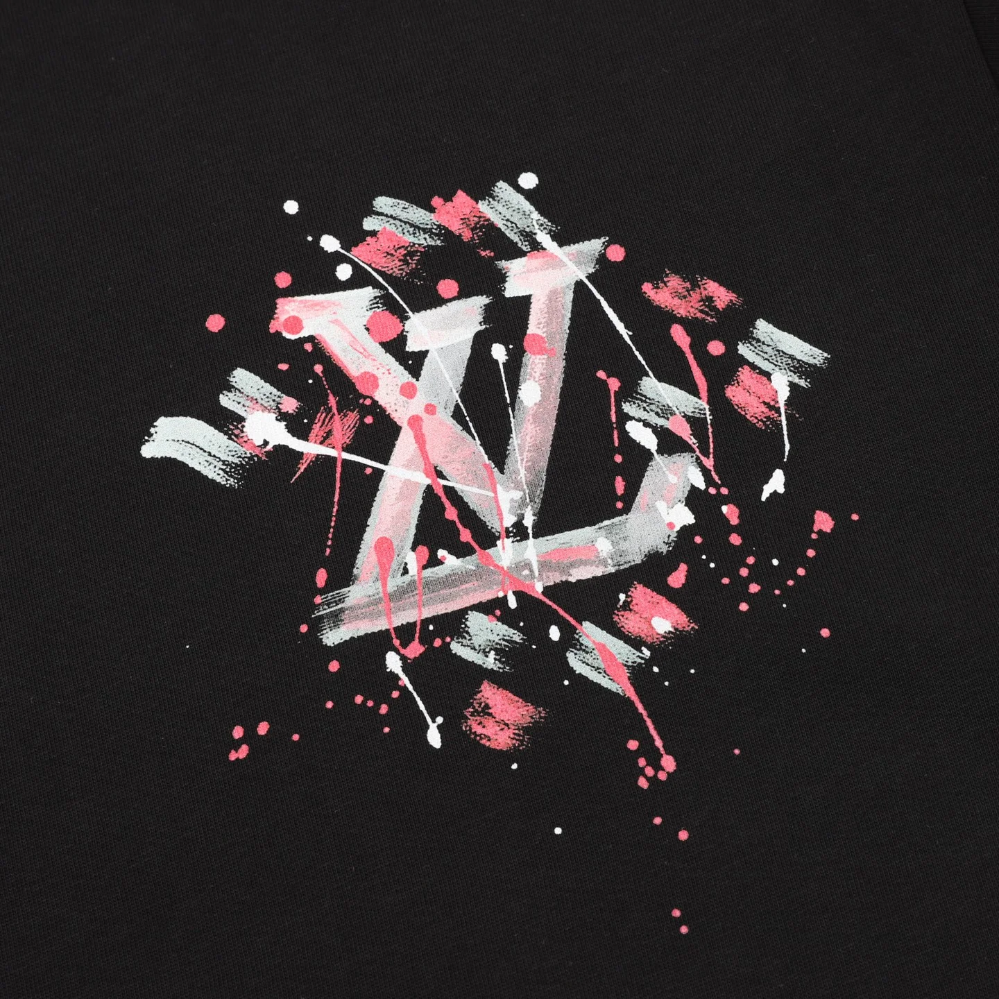 LV T-shirts & Vests Cotton (Black-Pink-White) XS-L 120202606040349_79 - Image 4