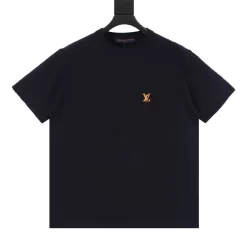 LV T-shirts & Vests Cotton (Black) S-XL 160202606040565_89