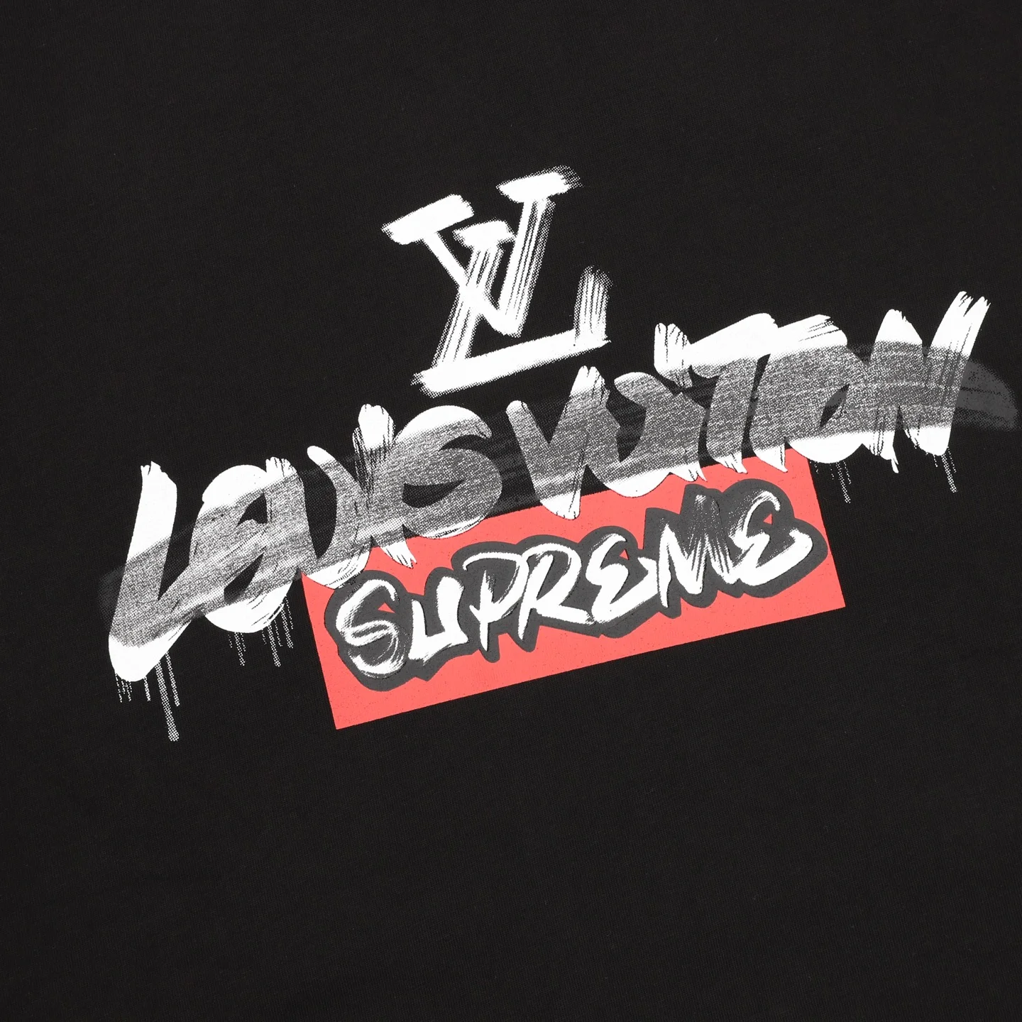 LV T-shirts & Vests Cotton (Black-White-Red) XS-L 120202606040436_79 - Image 4