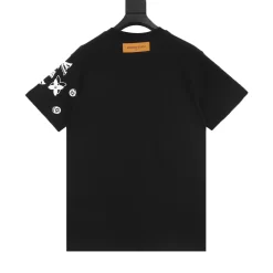Alternative view of LV T-shirts & Vests Cotton (Black-White) S-XL 130202606040580_89