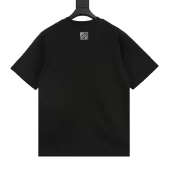 Alternative view of LV T-shirts & Vests Cotton (Black-White) XS-L 120202606040777_79