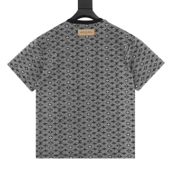 Alternative view of LV T-shirts & Vests Cotton (Gray-Black) XS-L 140202606040633_89