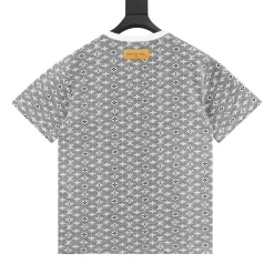 Alternative view of LV T-shirts & Vests Cotton (Grey-White) XS-L 140202606040632_89