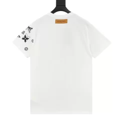 Alternative view of LV T-shirts & Vests Cotton (White-Black) S-XL 130202606040579_89