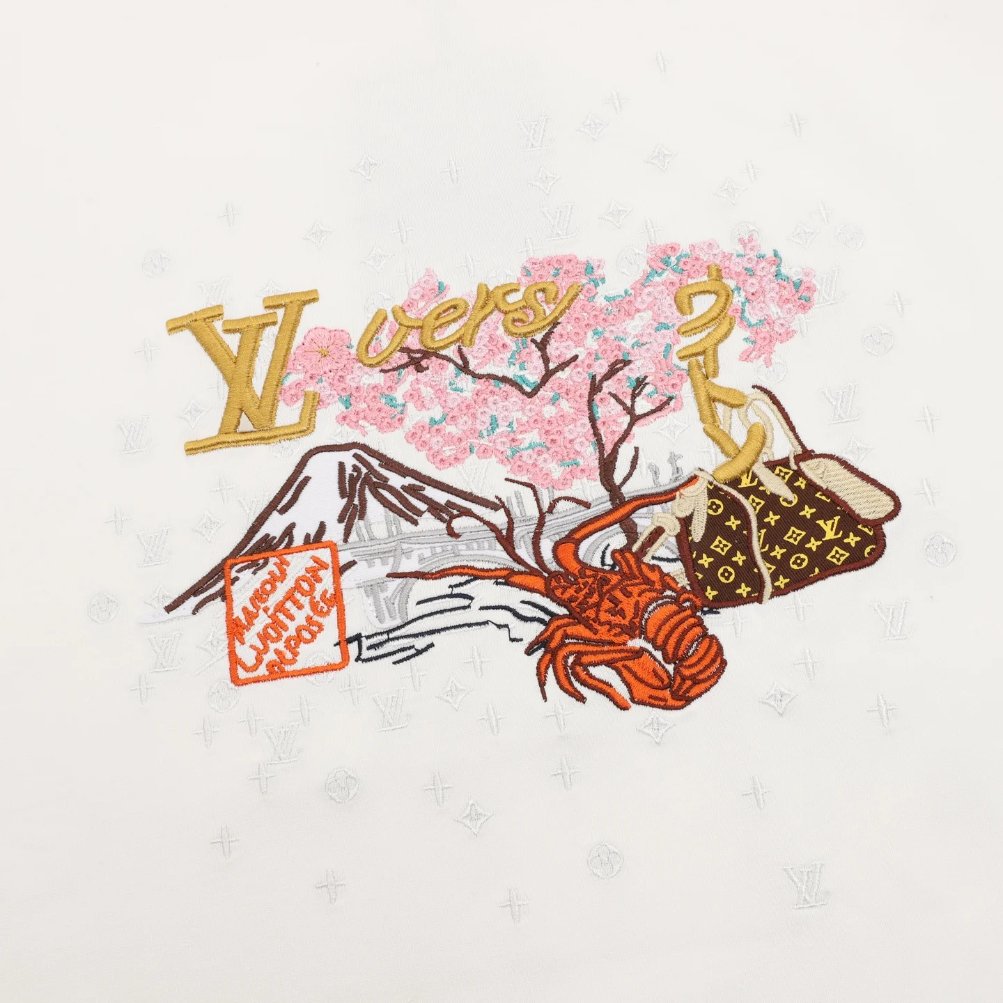 LV T-shirts & Vests Cotton (White-Red-Pink-Brown-Gold) S-XL 120202606040625_79 - Image 3