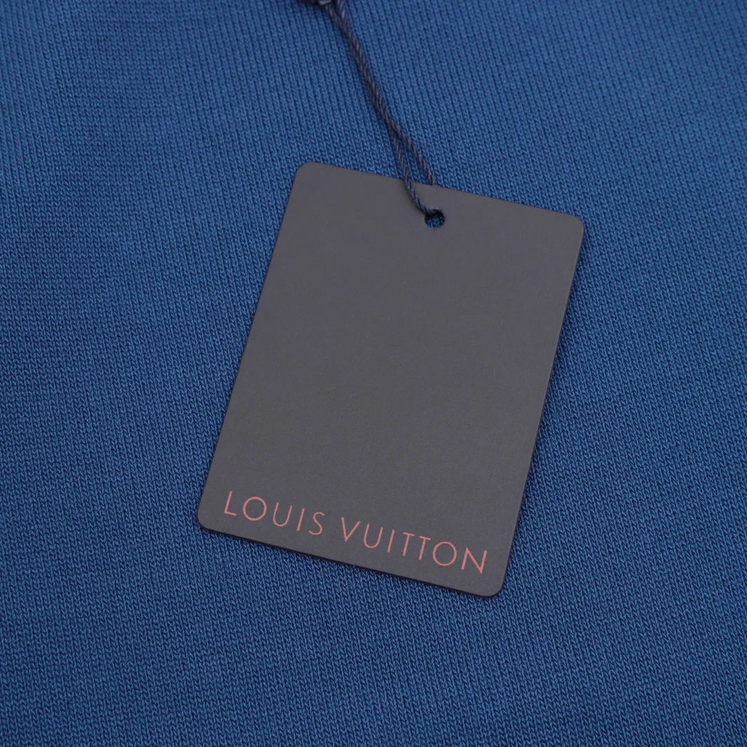 LV T-shirts & Vests Knit (Blue-White) S-XL 140202606040781_89 - Image 5