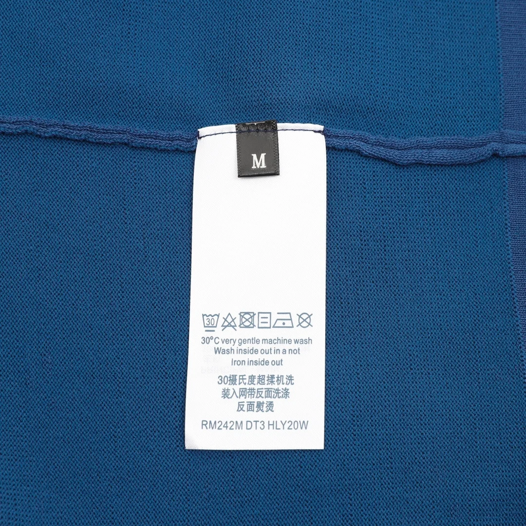 LV T-shirts & Vests Knit (Blue-White) S-XL 140202606040781_89 - Image 9