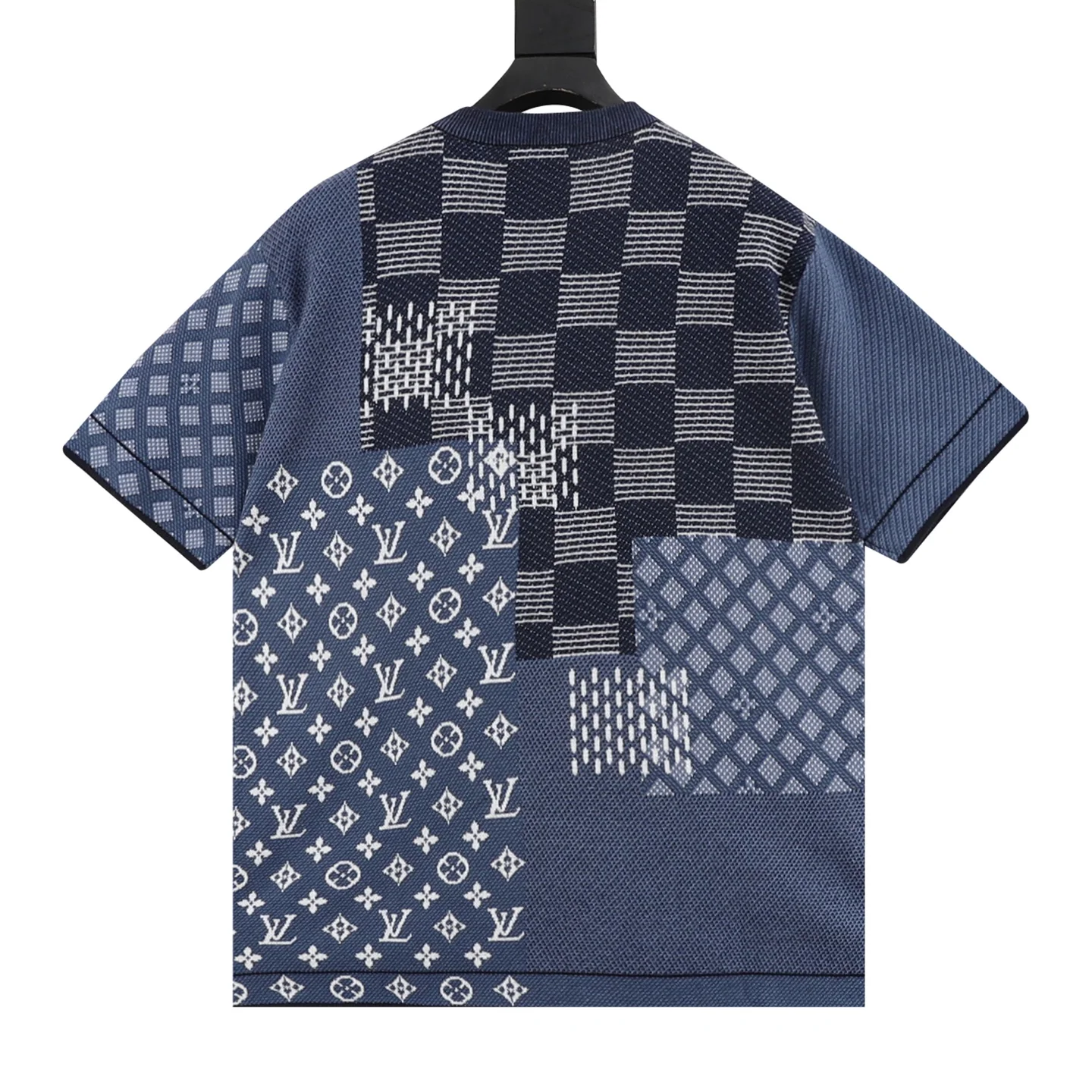 LV T-shirts & Vests Knit (Blue-White) XS-L 150202606040397_89 - Image 2