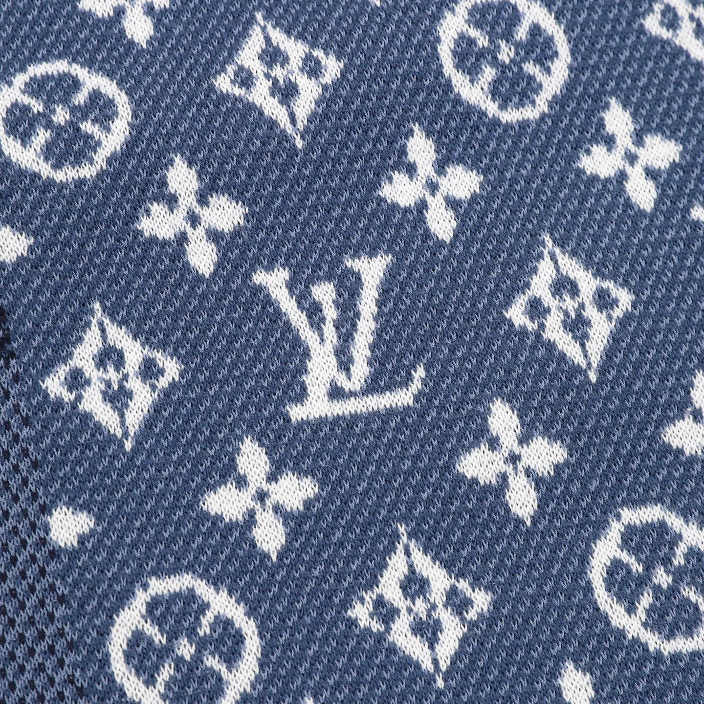 LV T-shirts & Vests Knit (Blue-White) XS-L 150202606040397_89 - Image 4