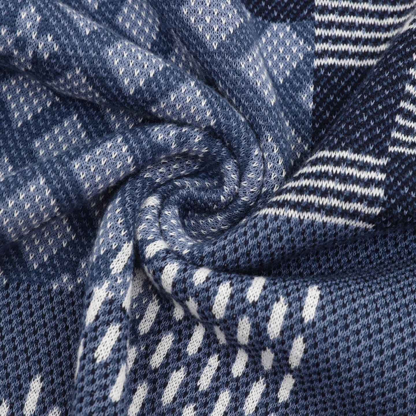 LV T-shirts & Vests Knit (Blue-White) XS-L 150202606040397_89 - Image 7