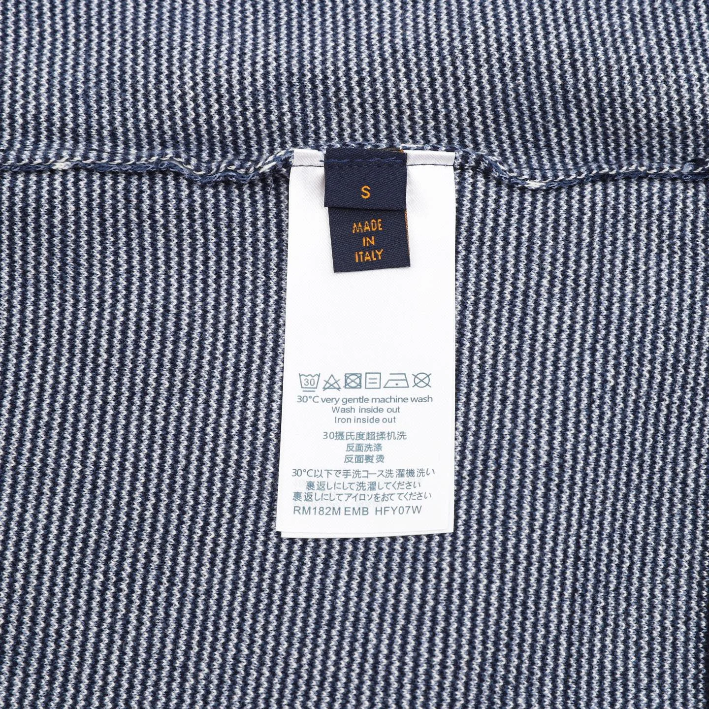 LV T-shirts & Vests Knit (Blue-White) XS-L 150202606040397_89 - Image 9