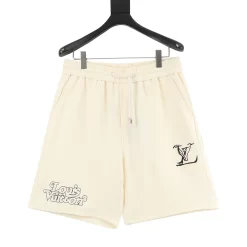 LV Trousers & Shorts Cotton (Cream-Black) S-XL 140202606040418_89