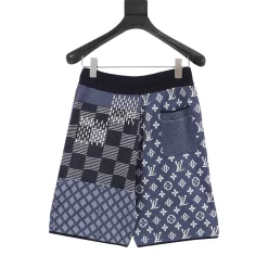 Alternative view of LV Trousers & Shorts Knit (Blue-White) XS-L 160202606040396_89
